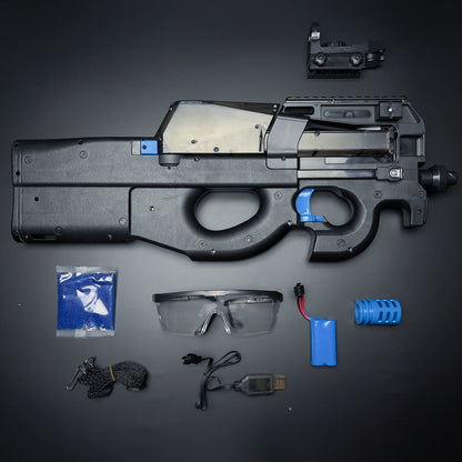 P90 Gel Blaster zwart accessoires